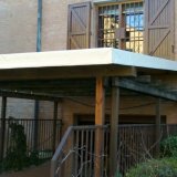 Tettoia in legno